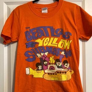 Vintage Y2K The Beatles Yellow Submarine T-Shirt Size XL